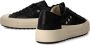 Philippe Model Lage Haute Sneakers Effen Patroon Veters Black Dames - Thumbnail 13