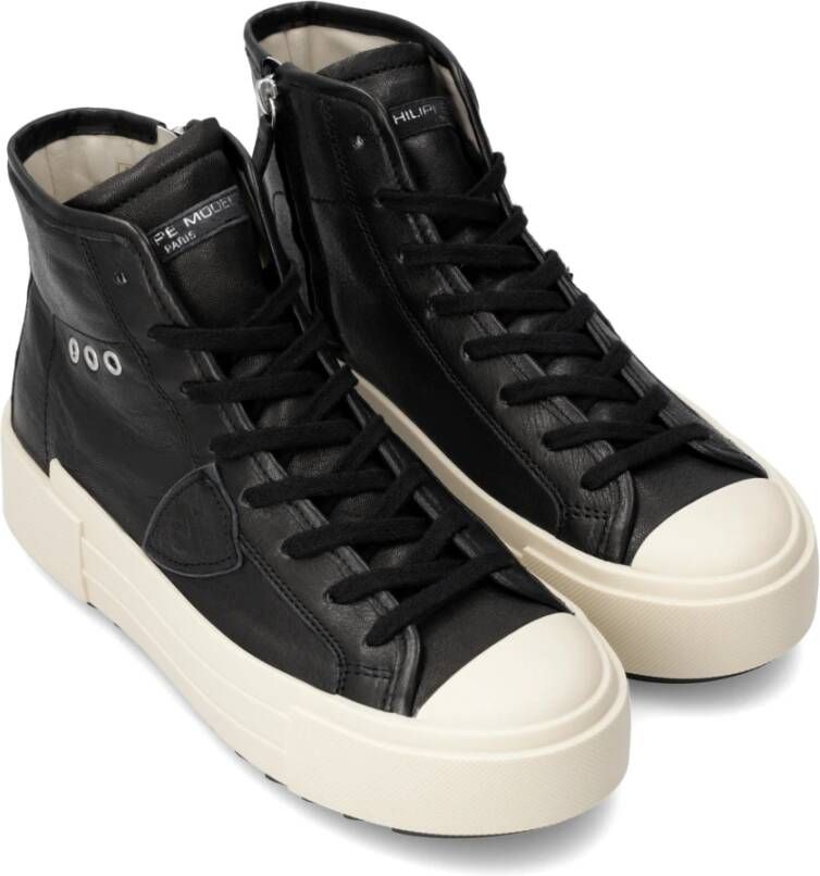 Philippe Model Sneakers Paris Haute Tennis Black Dames