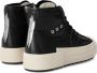 Philippe Model Zwarte Haute Tennis Sneakers voor Vrouwen Black Dames - Thumbnail 4