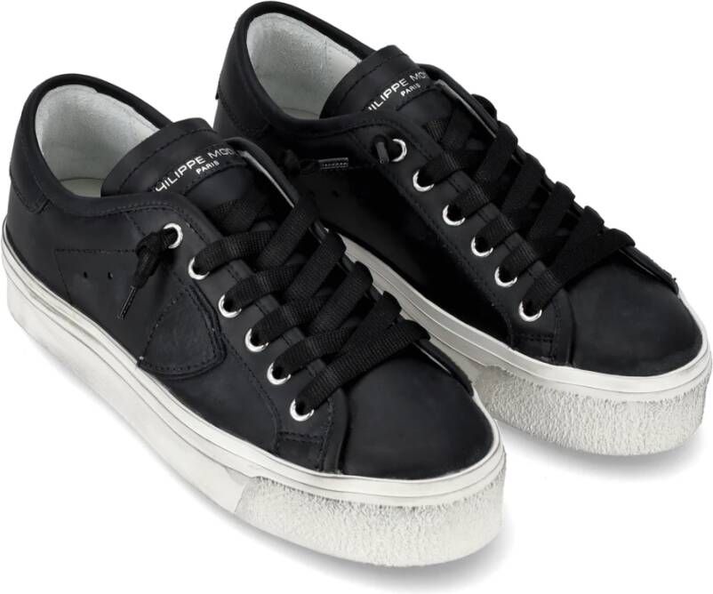 Philippe Model Sneakers Paris Haute Tennis Black Dames
