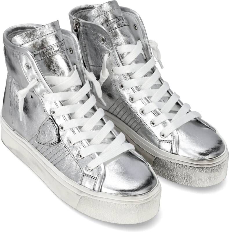 Philippe Model Sneakers Paris Haute Tennis Gray Dames