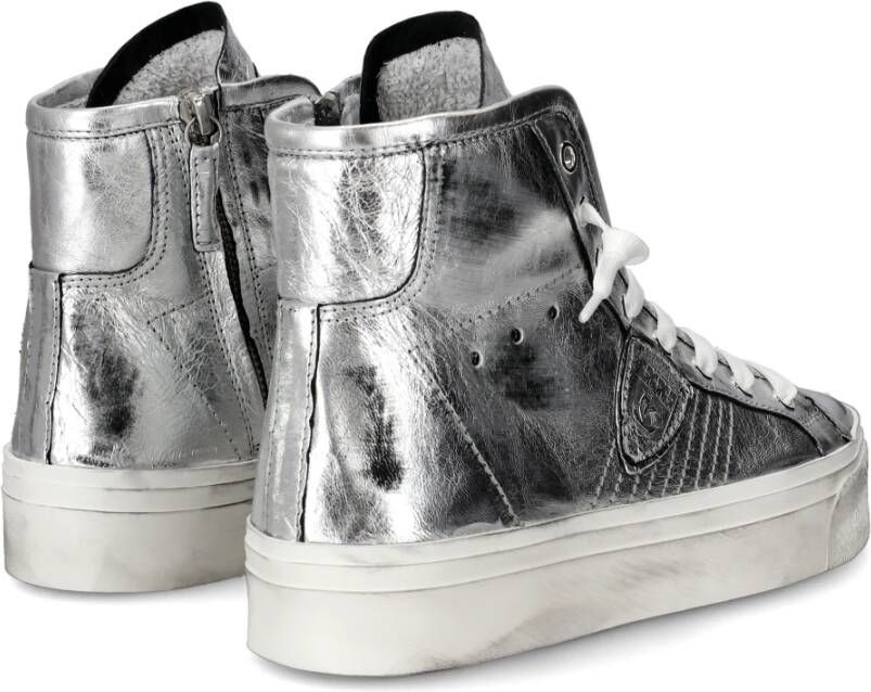 Philippe Model Sneakers Paris Haute Tennis Gray Dames