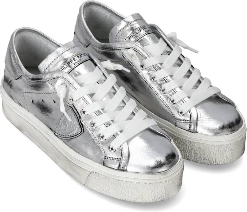 Philippe Model Sneakers Paris Haute Tennis Gray Dames