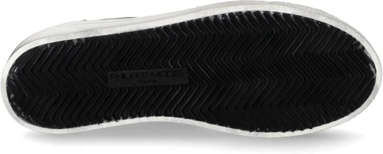 Philippe Model Sneakers Paris Haute Tennis Gray Dames
