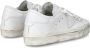 Philippe Model Witte lage top sneakers met verontruste rubberen zool White Dames - Thumbnail 3