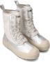 Philippe Model Sneakers Paris Haute Tennis Women Zwart Zilver White Dames - Thumbnail 6