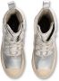 Philippe Model Sneakers Paris Haute Tennis Women Zwart Zilver White Dames - Thumbnail 8