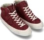 Philippe Model Plaisir Vintage Leren Sneakers Rood Heren - Thumbnail 8