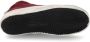 Philippe Model Vintage Bordeaux Leren Sneakers Rood Dames - Thumbnail 11