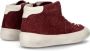 Philippe Model Plaisir Vintage Leren Sneakers Rood Heren - Thumbnail 2