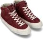 Philippe Model Plaisir Vintage Leren Sneakers Rood Heren - Thumbnail 6