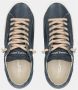 Philippe Model Vintage Indigo Leren Prsx Sneakers Grijs Heren - Thumbnail 11