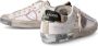 Philippe Model Urban Sporty-Chic Sneakers Wit Roze White Dames - Thumbnail 2