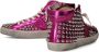 Philippe Model Fuchsia High-Top Studded Sneakers Pink Dames - Thumbnail 2