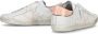 Philippe Model Sneakers met versleten effect en logo White Dames - Thumbnail 9