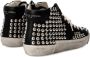 Philippe Model Zwarte High-Top Tennisschoenen Black Dames - Thumbnail 4