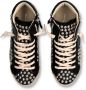 Philippe Model Zwarte High-Top Tennisschoenen Black Dames - Thumbnail 5