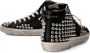 Philippe Model Zwarte High-Top Tennisschoenen Black Dames - Thumbnail 7