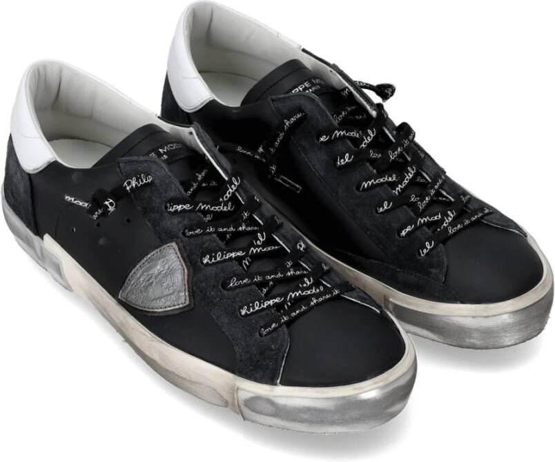 Philippe Model Sneakers Prsx Tennis Black Heren