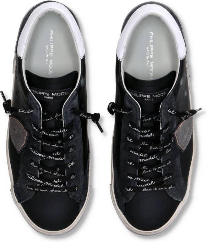 Philippe Model Sneakers Prsx Tennis Black Heren