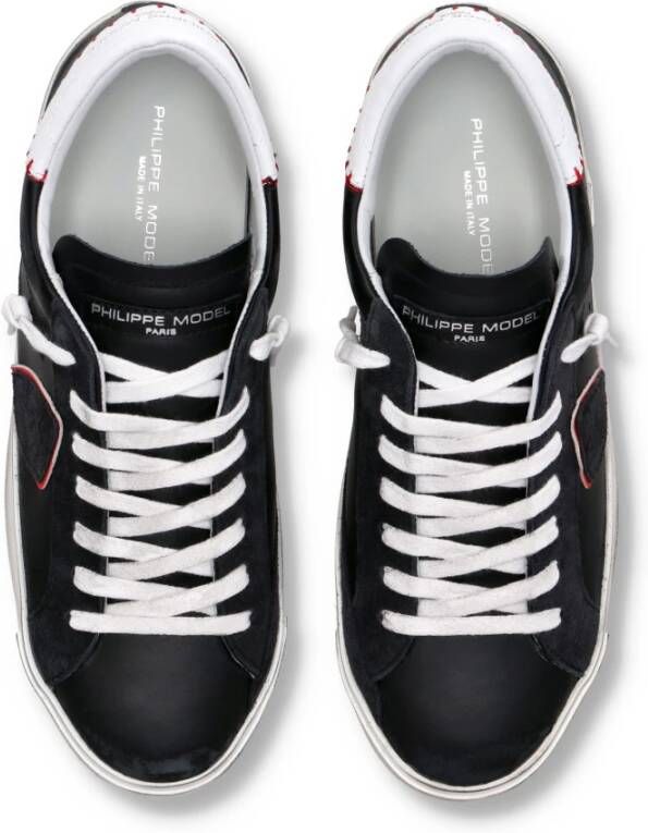 Philippe Model Sneakers Prsx Tennis Black Heren