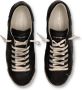 Philippe Model Zwarte leren sneakers moderne stijl Black Heren - Thumbnail 4