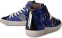Philippe Model Glitter Blauwe Tennisschoenen Vrouwen Blue Dames - Thumbnail 6