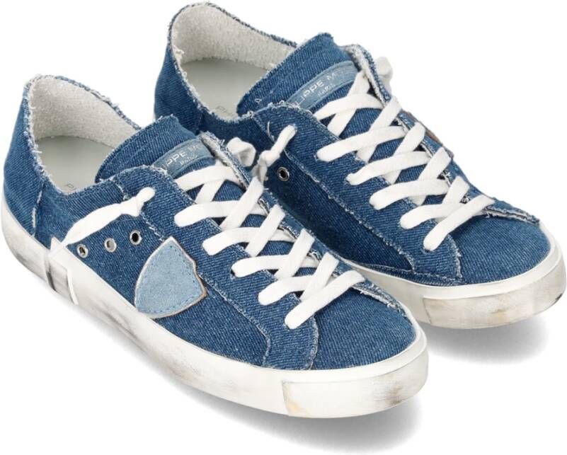 Philippe Model Sneakers Prsx Tennis Blue Dames