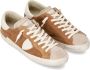Philippe Model Lage suède sneakers met schild spoiler Brown Heren - Thumbnail 3