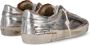 Philippe Model Metallic Finish Sneakers met Distressed Details Gray Dames - Thumbnail 4
