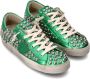 Philippe Model Studded Leather Urban Sneakers Green Dames - Thumbnail 4