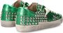 Philippe Model Studded Leather Urban Sneakers Green Dames - Thumbnail 5