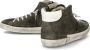 Philippe Model Groene hoge sneakers in verweerde stijl Green Heren - Thumbnail 11