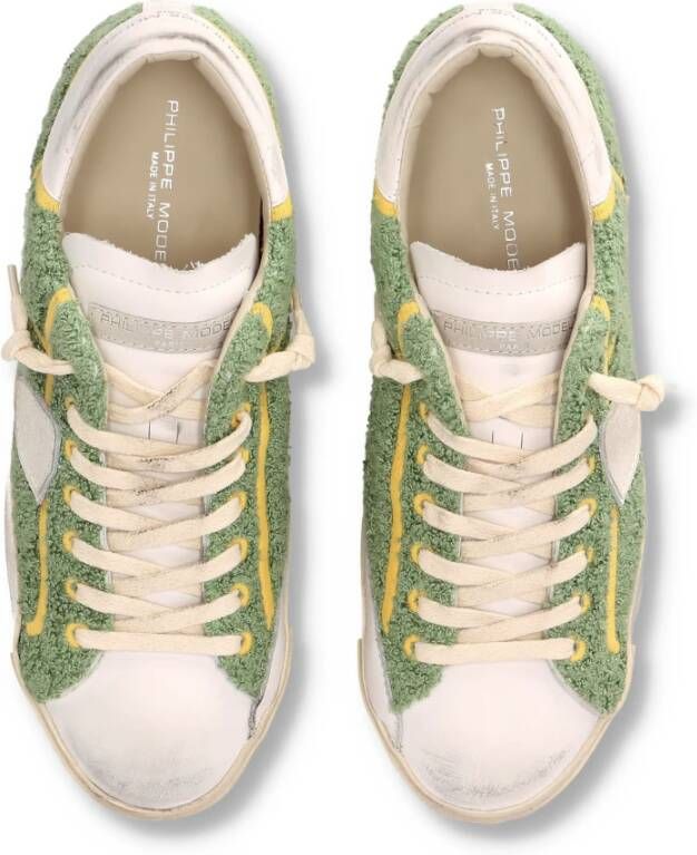 Philippe Model Sneakers Prsx Tennis Green Heren