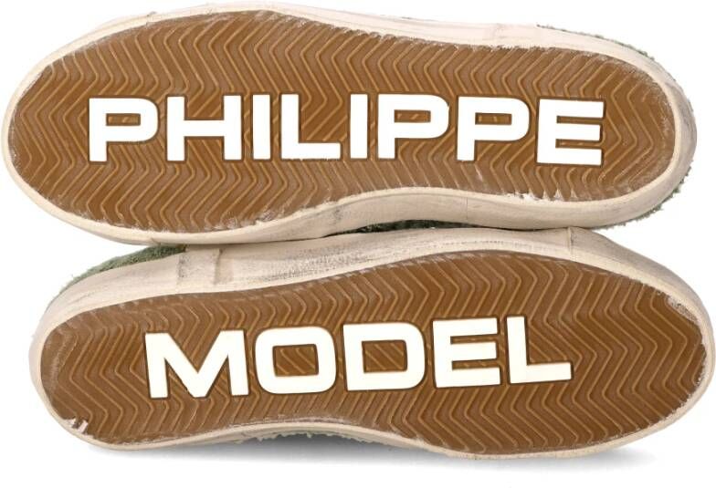 Philippe Model Sneakers Prsx Tennis Green Heren