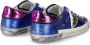 Philippe Model Casual Suède Lage Sneakers Multicolor Dames - Thumbnail 3