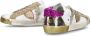 Philippe Model Wit Fuchsia Leren Sneakers Street Style Multicolor Dames - Thumbnail 8