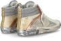 Philippe Model Witte Leren Sneakers met Pailletten Multicolor Dames - Thumbnail 3