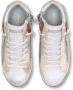 Philippe Model Witte Leren Sneakers met Pailletten Multicolor Dames - Thumbnail 4