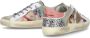 Philippe Model Grijze Leren en Nylon Sneakers voor Vrouwen Gray Dames - Thumbnail 6
