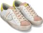 Philippe Model Vintage Mixage Lage Dames Sneakers Roze Geel Multicolor Dames - Thumbnail 3