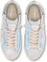 Philippe Model Lichtblauwe Casual Sneakers met Mesh Inzet Blue Heren - Thumbnail 5