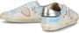 Philippe Model Lichtblauwe Casual Sneakers met Mesh Inzet Blue Heren - Thumbnail 7