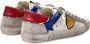 Philippe Model Witte Lichtblauwe Tennissneakers Multicolor Heren - Thumbnail 6