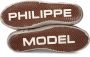 Philippe Model Witte Lichtblauwe Tennissneakers Multicolor Heren - Thumbnail 8