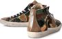 Philippe Model Groen Beige Camo Hoge Sneakers Green Heren - Thumbnail 6