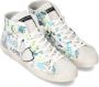 Philippe Model Sneakers Prsx Tennis Multicolor Heren - Thumbnail 2