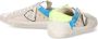 Philippe Model Witte en gele sneakers van leer Multicolor Heren - Thumbnail 10