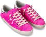Philippe Model Ambachtelijk Roze Suède Dames Prsx Laag Pink Dames - Thumbnail 3