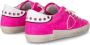 Philippe Model Ambachtelijk Roze Suède Dames Prsx Laag Pink Dames - Thumbnail 4